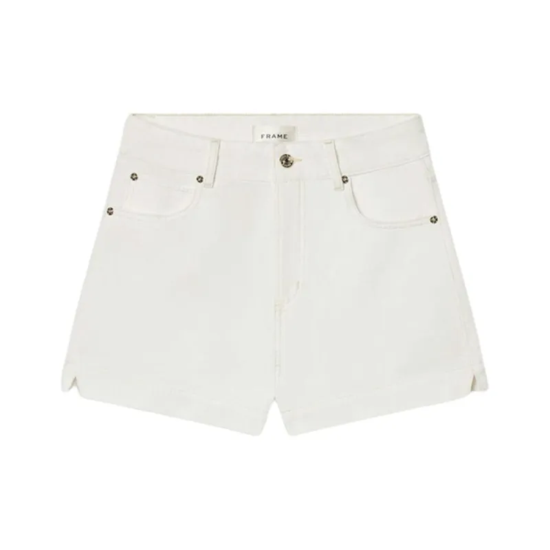 FRAME Denim Shorts Women's White AUCL 4007728-0