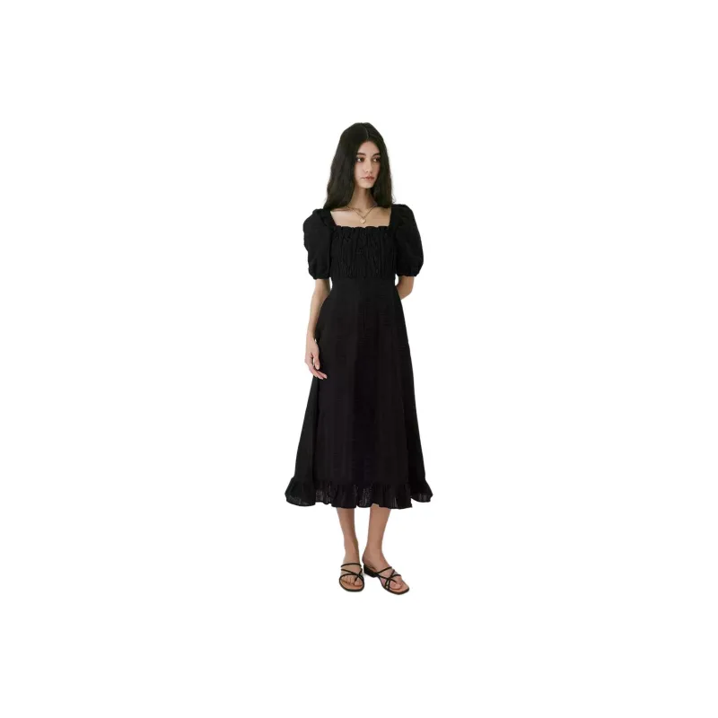 MOUSSY Short Sleeved Dress Women's-0