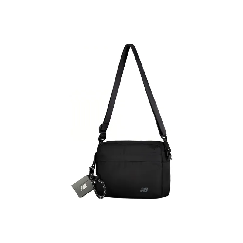 New Balance Fabric Crossbody Bag, Shoulder Bag Unisex Black-1