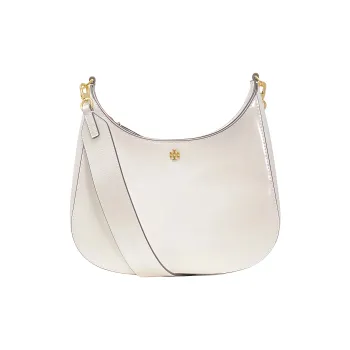 TORY BURCH Emerson Cow Leather Crossbody Bag, Shoulder Bag Women's White