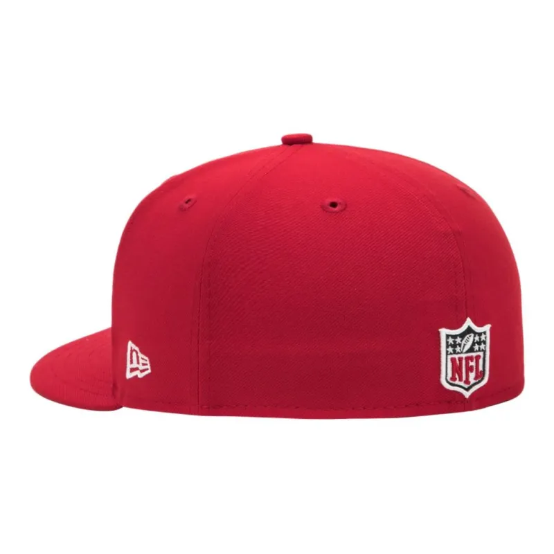 New Era x NFL Polyester Baseball Caps Unisex Red-3