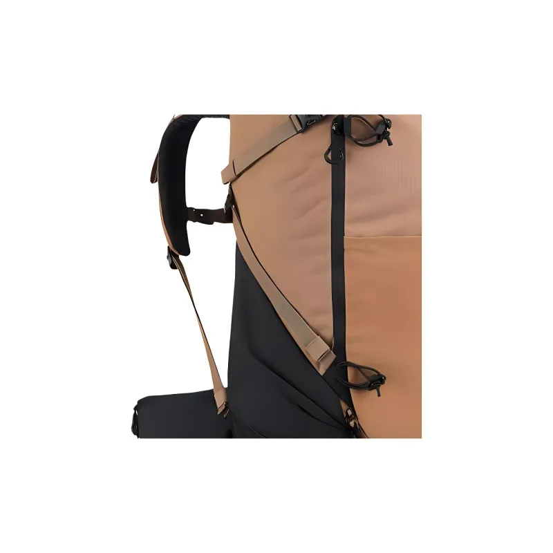 DECATHLON 40L Outdoor Bags Polyester With Polyurethane Mocha & Carbon Gray Unisex-4