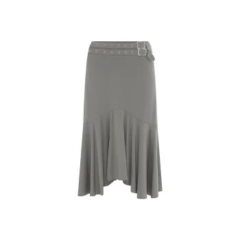 WITH JEAN SS25 Sloan Casual Long Skirt Women's