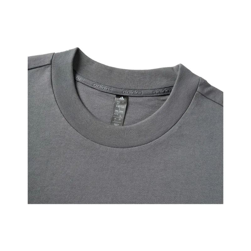 Adidas T Shirts Unisex Gray-2