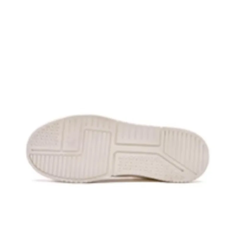 QIAODAN Dry Anti Slip Wear Resistant Low Top Skateboard Shoes Women's White Green-4