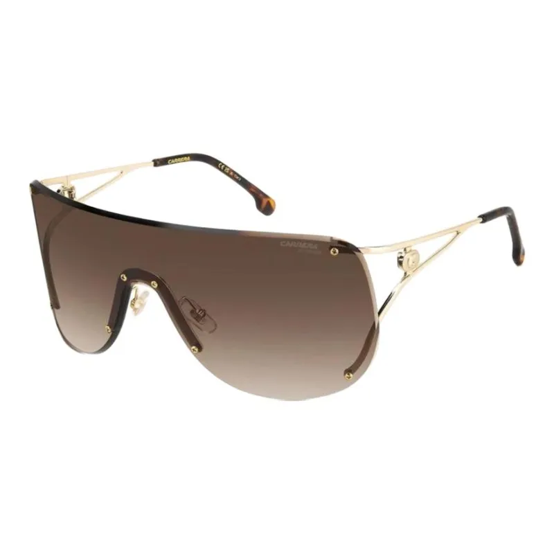 CARRERA Metal Irregular Shape Sunglasses Women's Gold-0