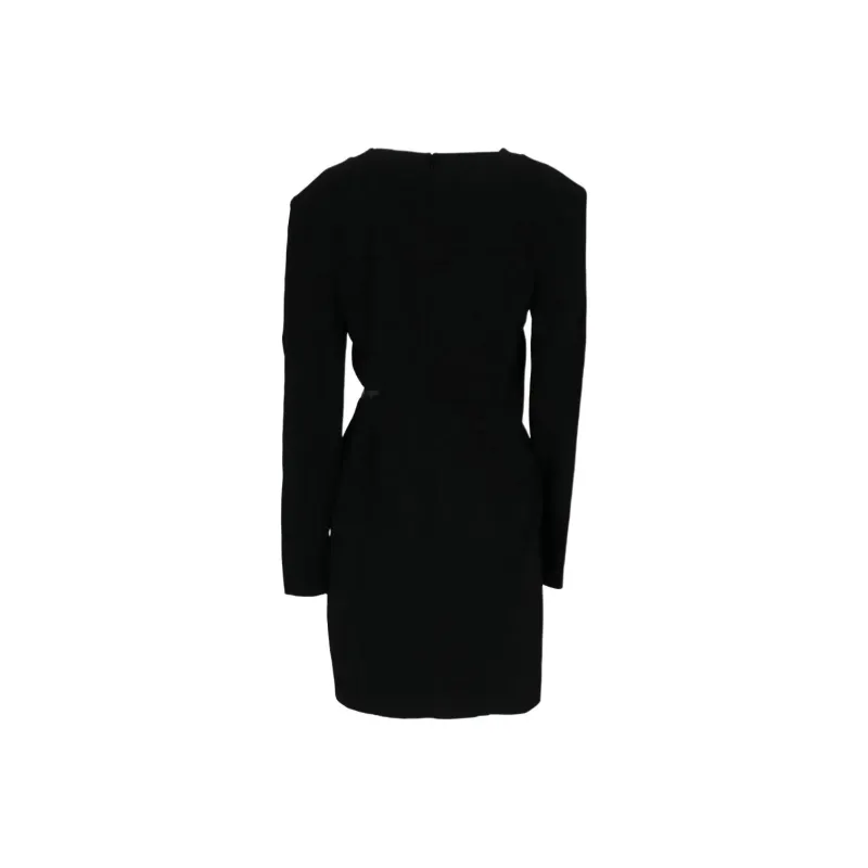 TF Long Sleeved Dress Women's Black-1