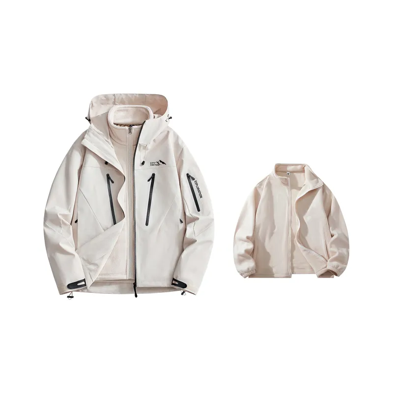 CAN·TORP Abrasion Resistant Lightweight Breathable Waterproof And Windproof Rainproof Windbreaker Jacket Unisex-14