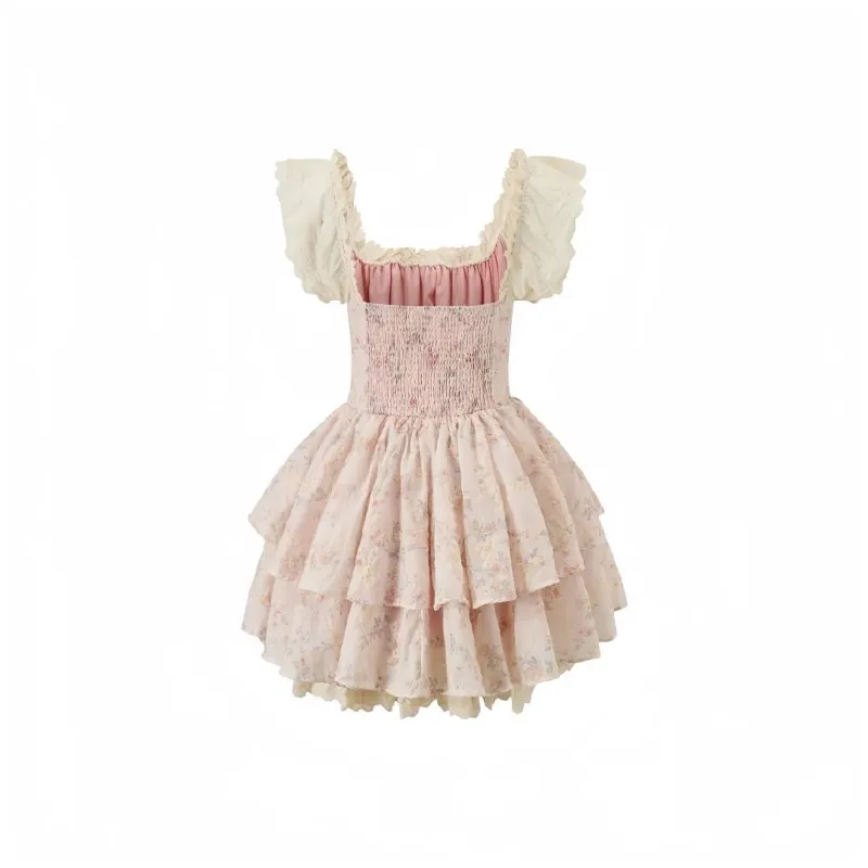 VASI LYEV Puff Sleeved Dress Women's-4