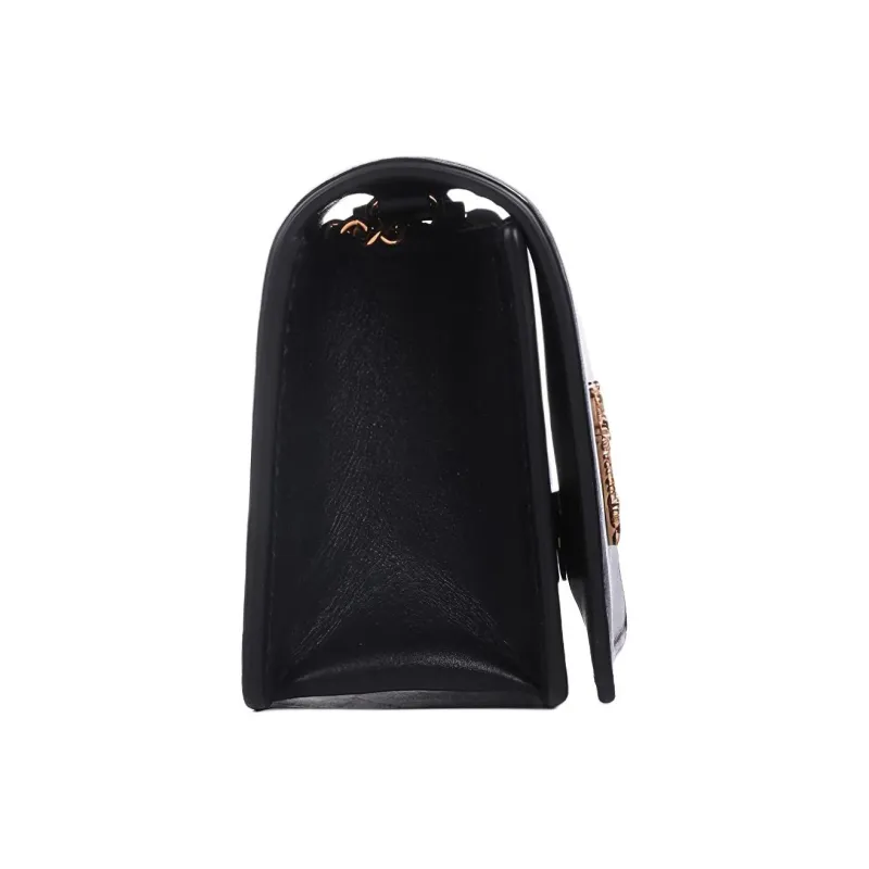 FANSIZHE Virtus Leather Coin Purse Crossbody Bag Shoulder Bag Women's Black-1