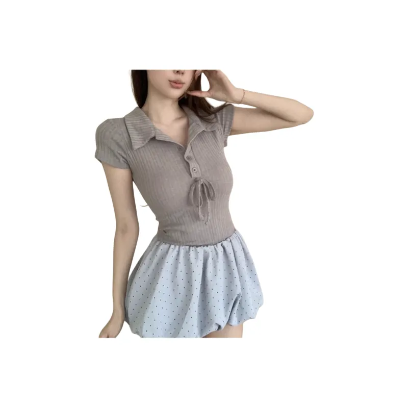 KYKW Short Sleeved Dress Women's-9