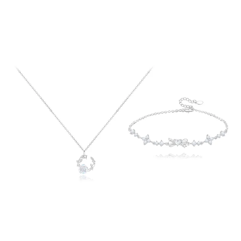 FANFRI Zircon Necklaces Women's-8