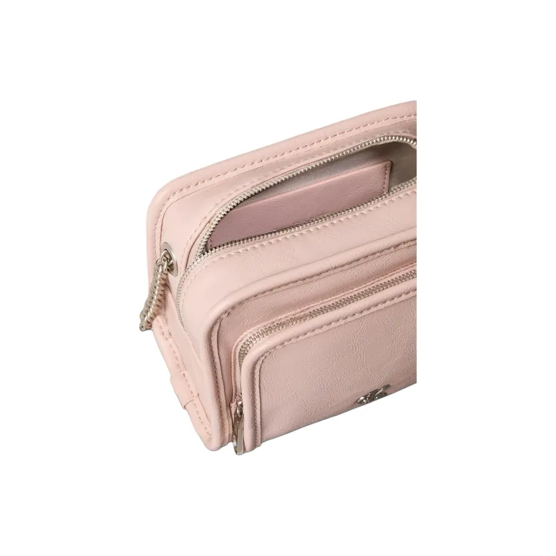 CALVIN KLEIN Recycled Polyester Camera Bag, Crossbody Bag, Shoulder Bag Women's Pink-2