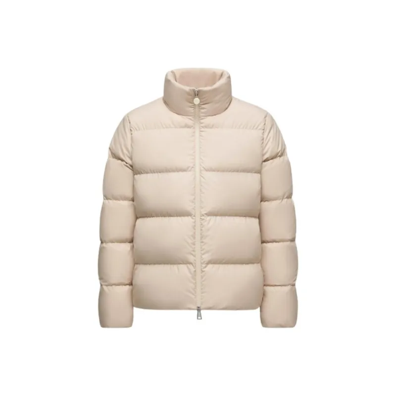 Moncler Down Jackets Women's Light Beige-0
