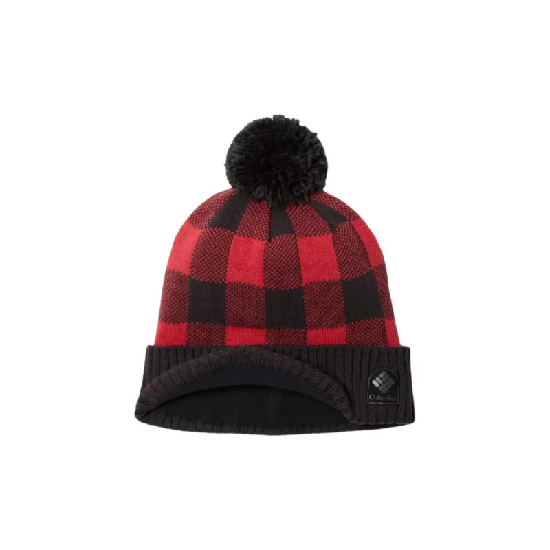 Columbia Recycled Plastic, Wool Beanies Unisex Red-1