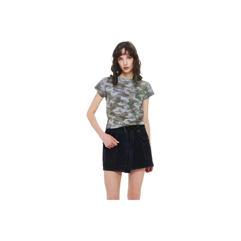 MOUSSY Crop Tops Women's-1