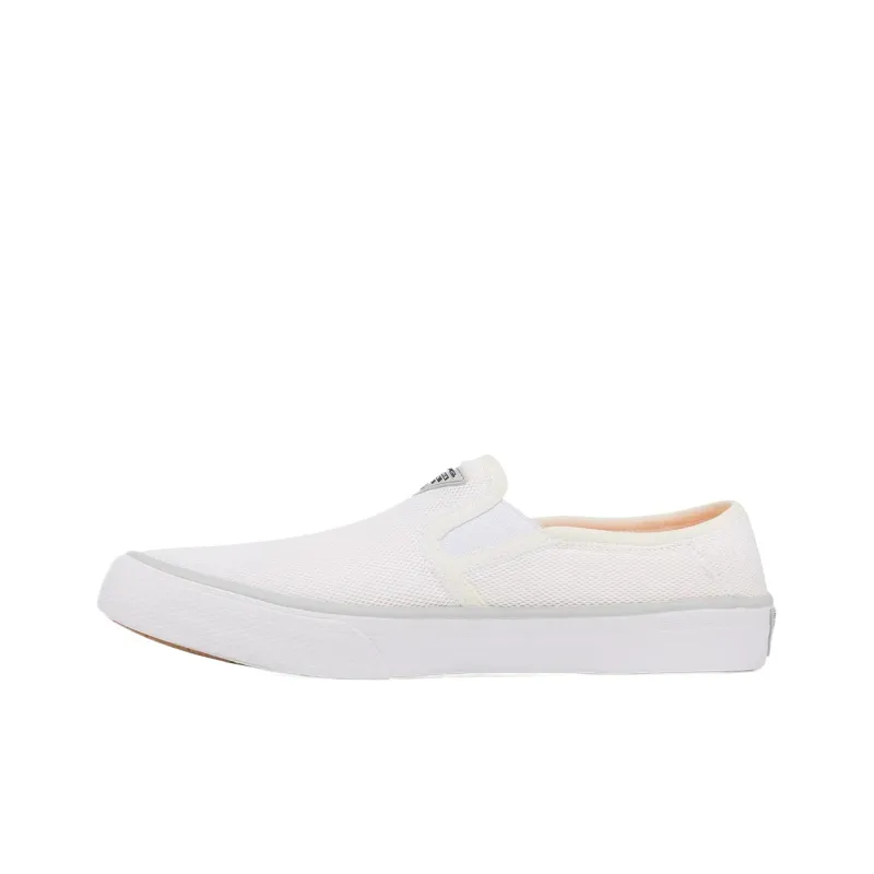 Columbia PFG Slackwater Low Top Skateboard Shoes Women's White-1