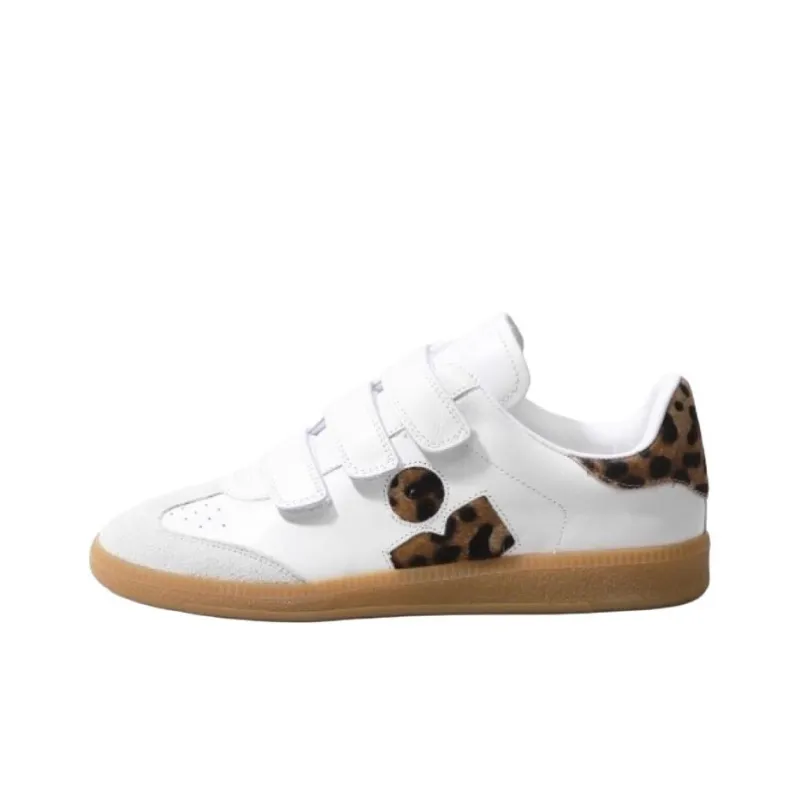ISABEL MARANT Beth Low Top Skateboard Shoes Men's White-0
