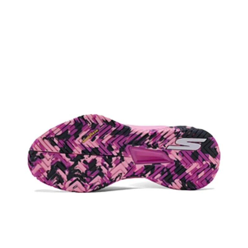 Skechers Viper Court Pro Cushioning Abrasion Resistant Breathable Low Top Training Shoes Women's Pink-2