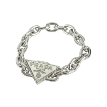 PRADA 925 Sterling Silver Bracelets Women's Silver