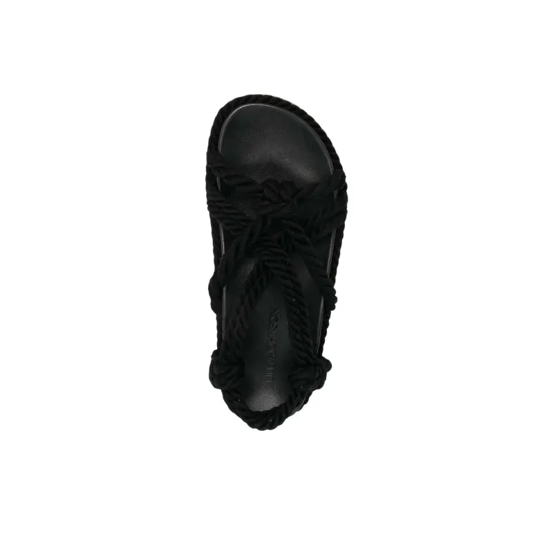 Ulla Johnson Suri One Strap Sandals 3cm Women's Black-4