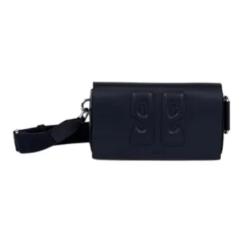 Ecco Cow Leather Crossbody Bag, Shoulder Bag Trumpets Women's Marine Blue