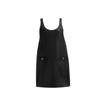 COACH Sleeveless Dress Women's Black