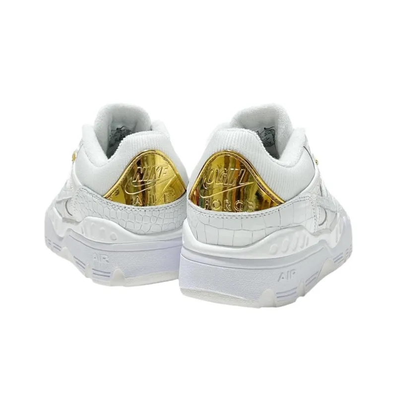 NIGO x Nike Air Force 3 Anti Slip Wear Resistant Low Top Skateboard Shoes Unisex White-3