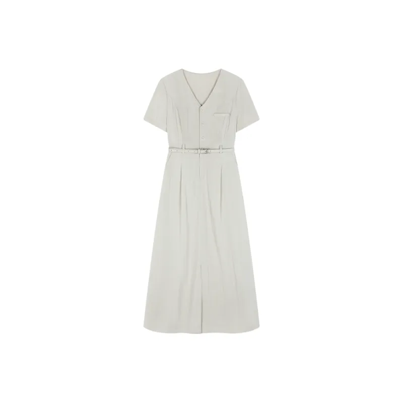 Mo Han Yi Mei Short Sleeved Dress Women's-0