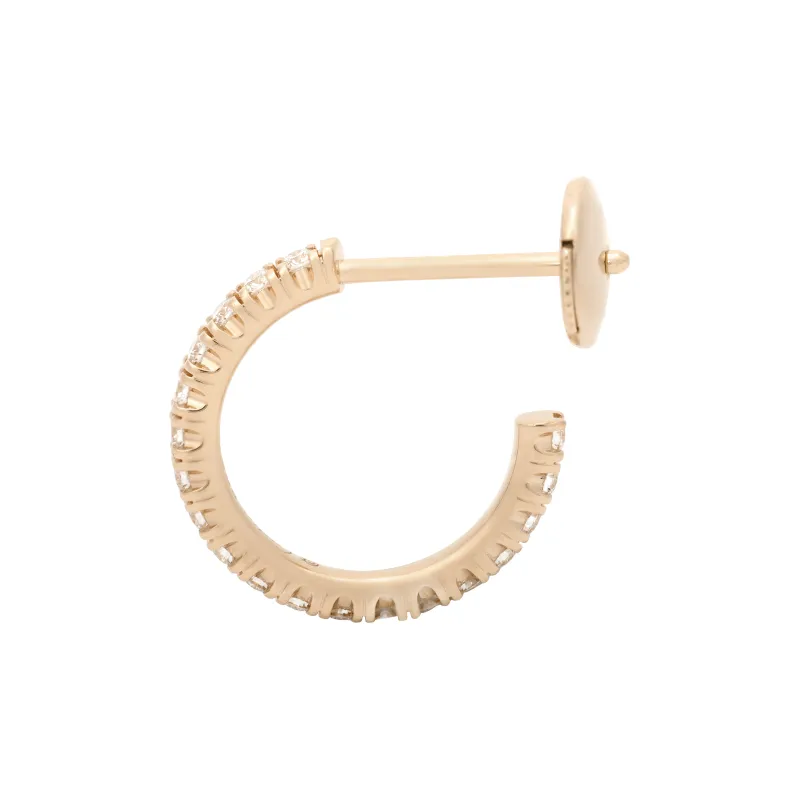 CARTIER 18K Rose Gold Earrings Women's Rose Gold-2