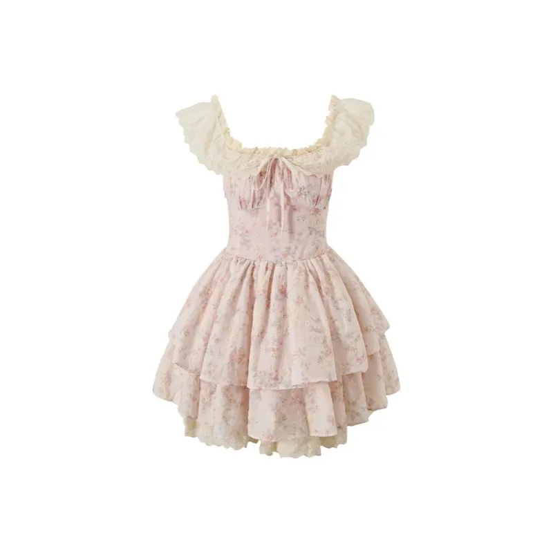 VASI LYEV Puff Sleeved Dress Women's-3