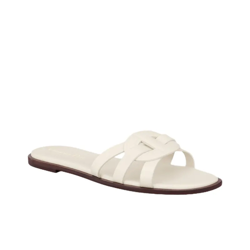 DIOR D Club Abrasion Resistant Slide Slippers Women's White-1