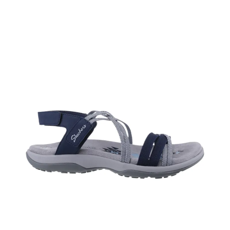 Skechers Reggae Slim Beach Sandals Women's Gray-1