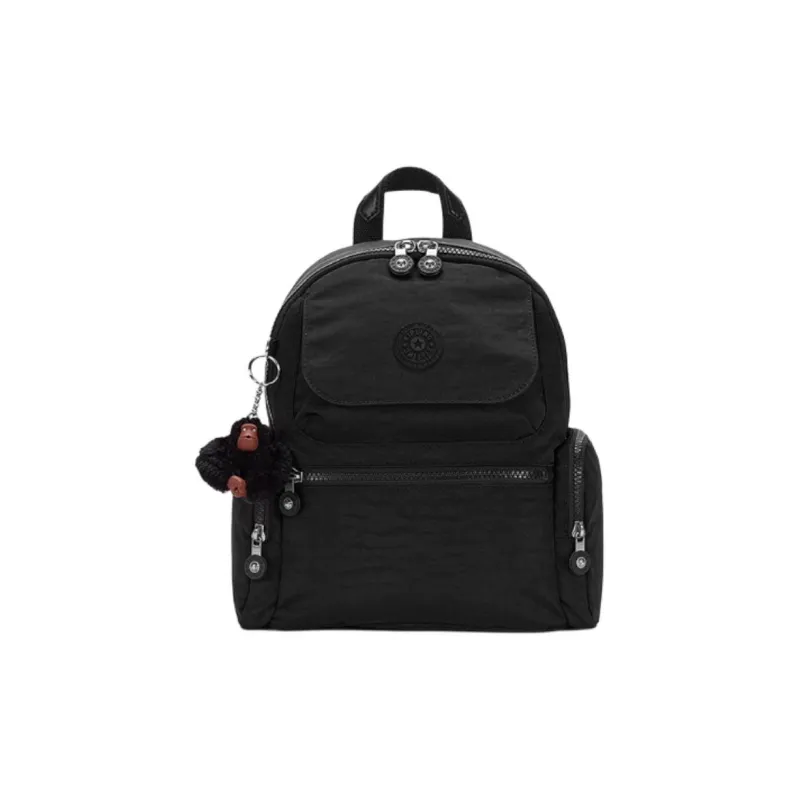 Kipling Fabric Backpack Medium Size Unisex Multicolor-8