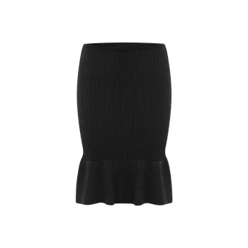 WITH JEAN SS25 Larissa Casual Long Skirt Women's