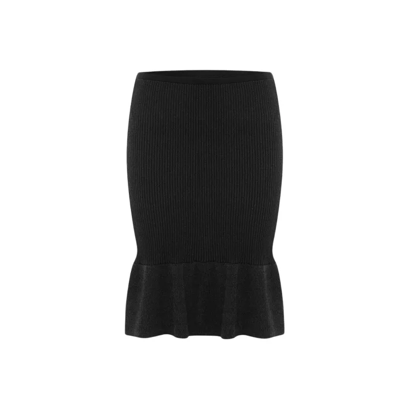 WITH JEAN SS25 Larissa Casual Long Skirt Women's-0