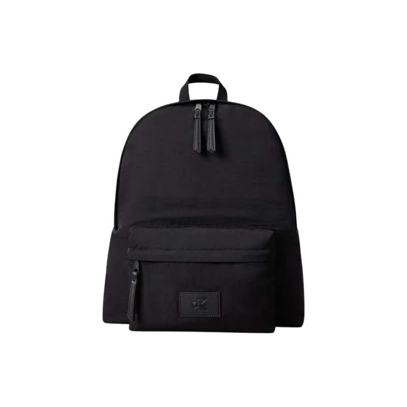 CALVIN KLEIN Polyester Backpack Unisex Black-0