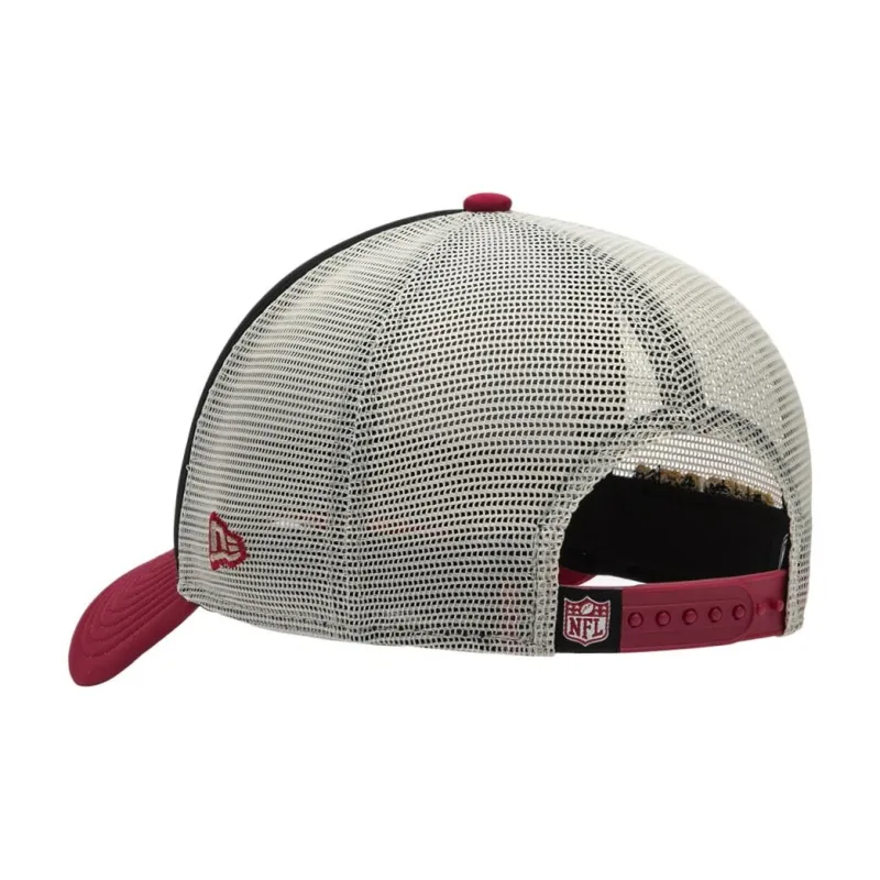 New Era x NFL Polyester Baseball Caps Unisex Black/Scarlet-2