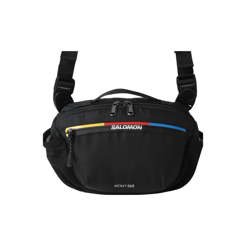 SALOMON Nylon One Shoulder Handbag Mini Men's Black-0