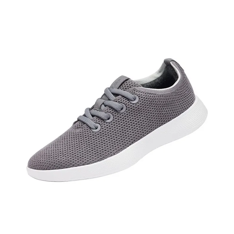 Allbirds Breathable And Lightweight Low Top Casual Running Shoes Men's Medium Gray-1