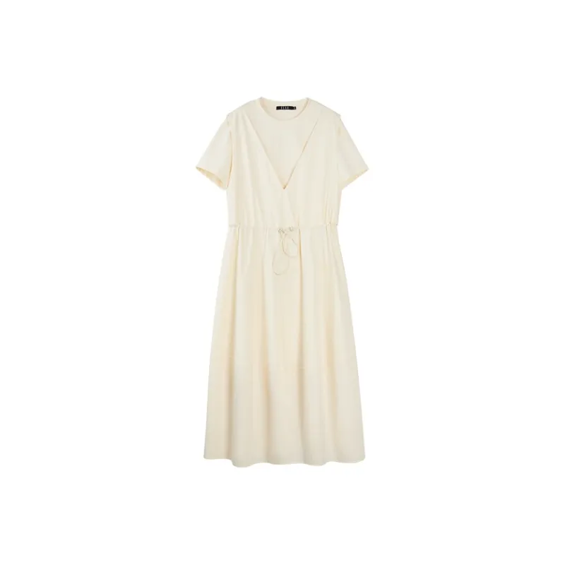 ELLE Short Sleeved Dress Women's-0