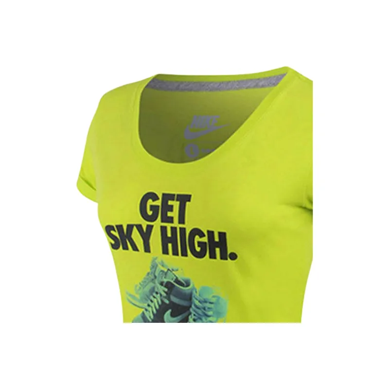 Nike T Shirt Women's Olive Green-2