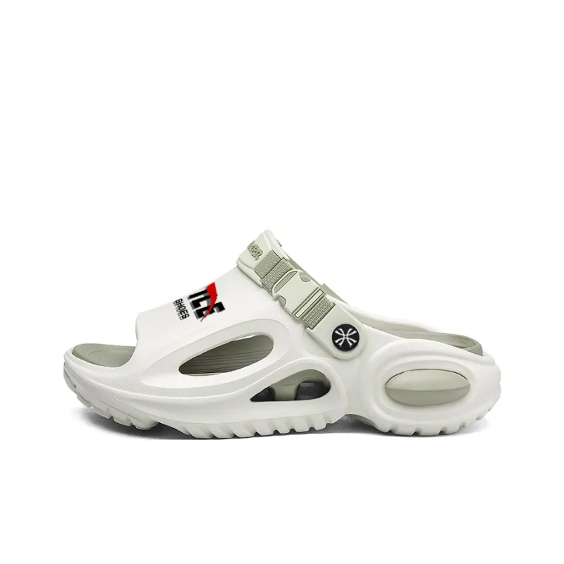 YUZHAOLIN Beach Sandals Unisex White Gray-10