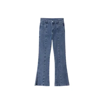 SHUXI Jeans Women's Lichen Blue
