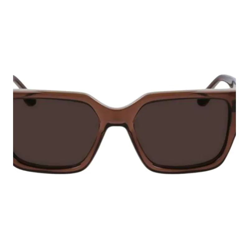 KARL LAGERFELD Rectangular Sunglasses Unisex Brown-2