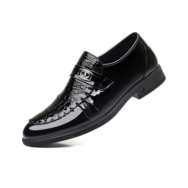 POPULAR ROUSE PR Dress Shoes Men's Black-2