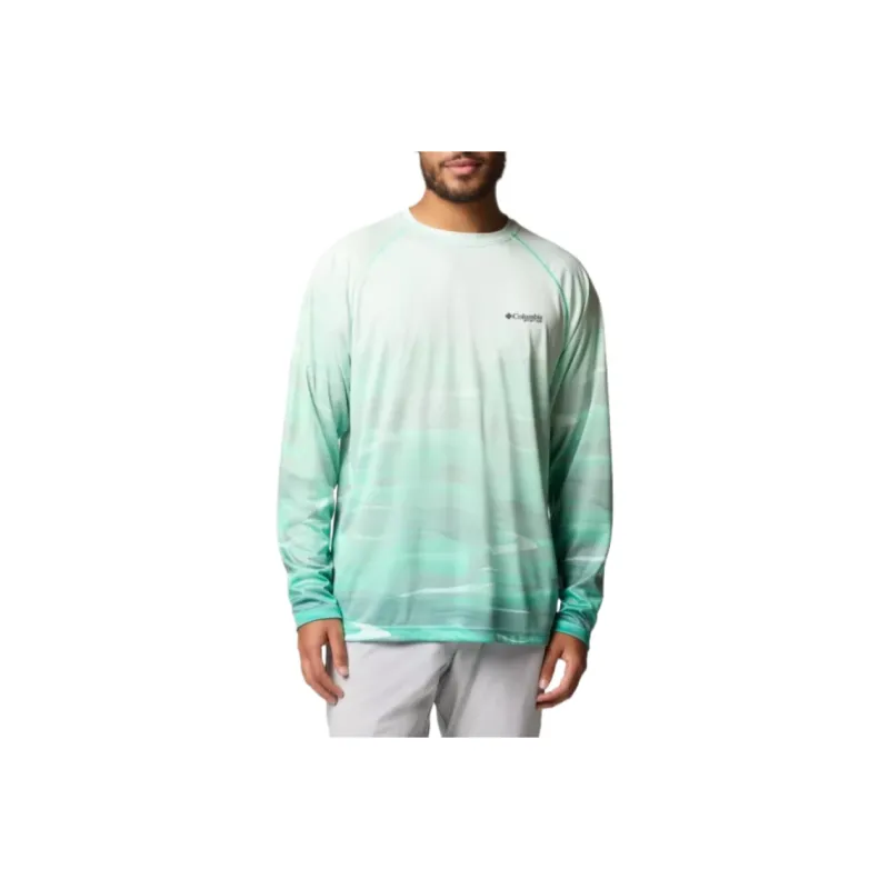 Columbia PFG Super Terminal Tackle Omni Wick™ Polyester T Shirt Men's-0