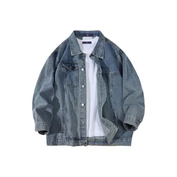 FAX FOR FMACM Spring And Autumn Denim Jacket Unisex