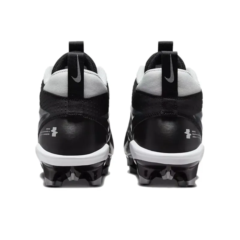 Nike Alpha Menace 4 Varsity Black Metallic Silver-3