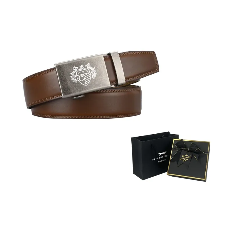 PAUL COSTELLOE Pu Leather Belts Unisex 3.5cm-10